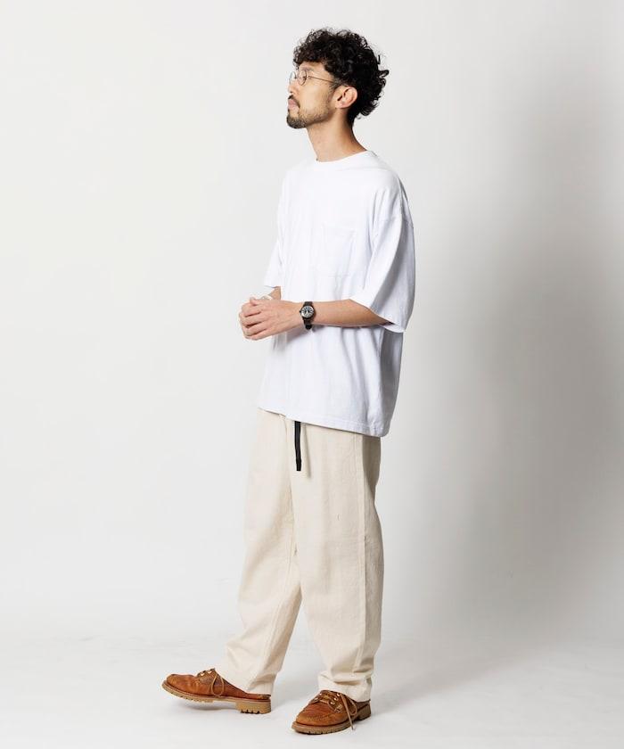 ウェービングベルト デニムパンツ