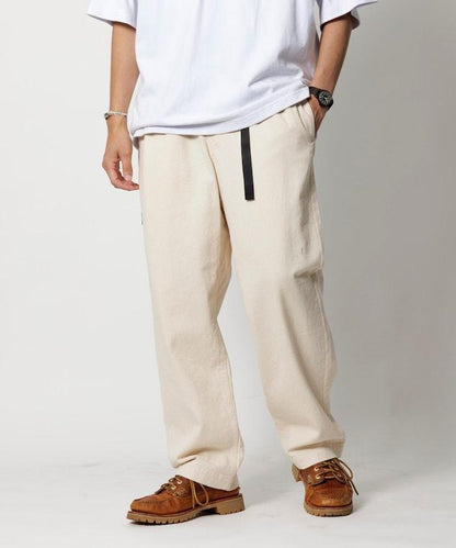 ウェービングベルト デニムパンツ