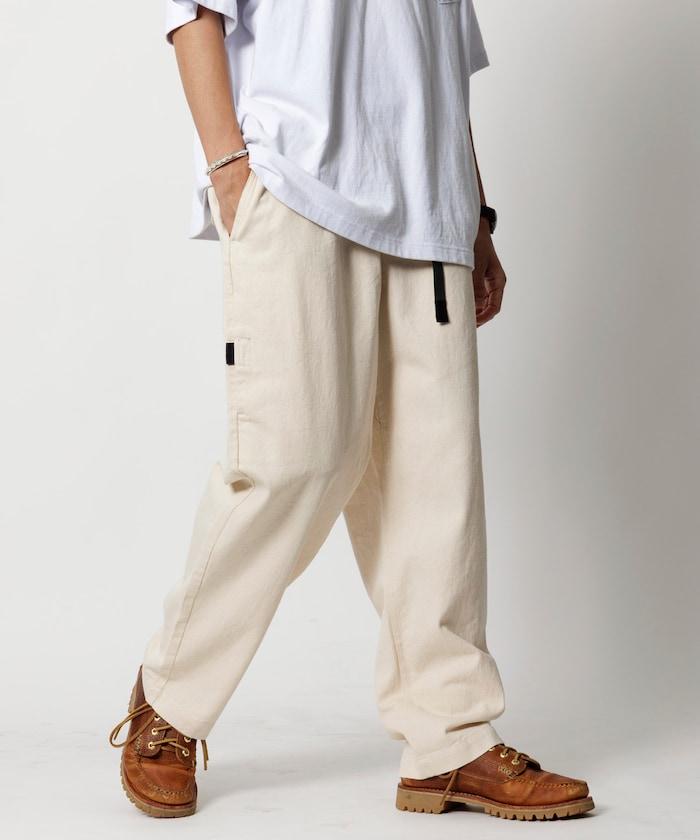 ウェービングベルト デニムパンツ