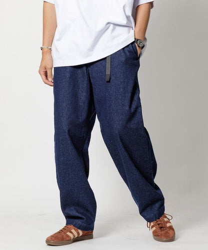 ウェービングベルト デニムパンツ