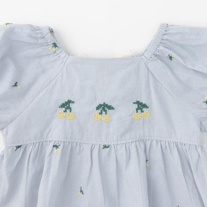 櫻桃刺繡套裝（嬰兒）