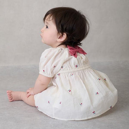 櫻桃刺繡套裝（嬰兒）
