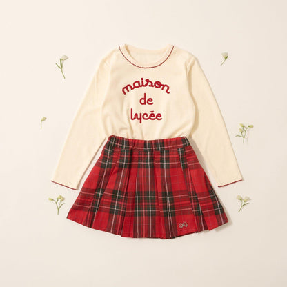 皮克米辛圖案網眼上衣