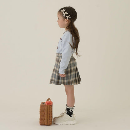 皮克米辛圖案網眼上衣