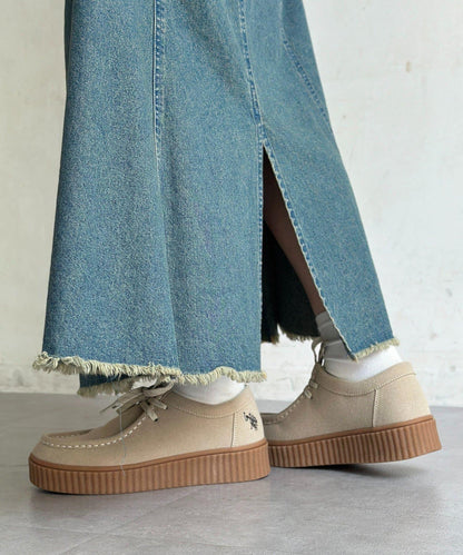 【U.S. POLO ASSN.】厚底船鞋