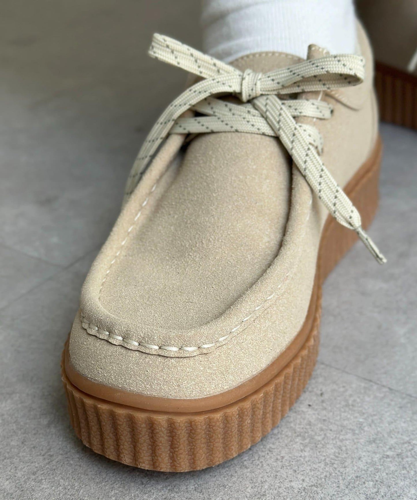 【U.S. POLO ASSN.】厚底船鞋