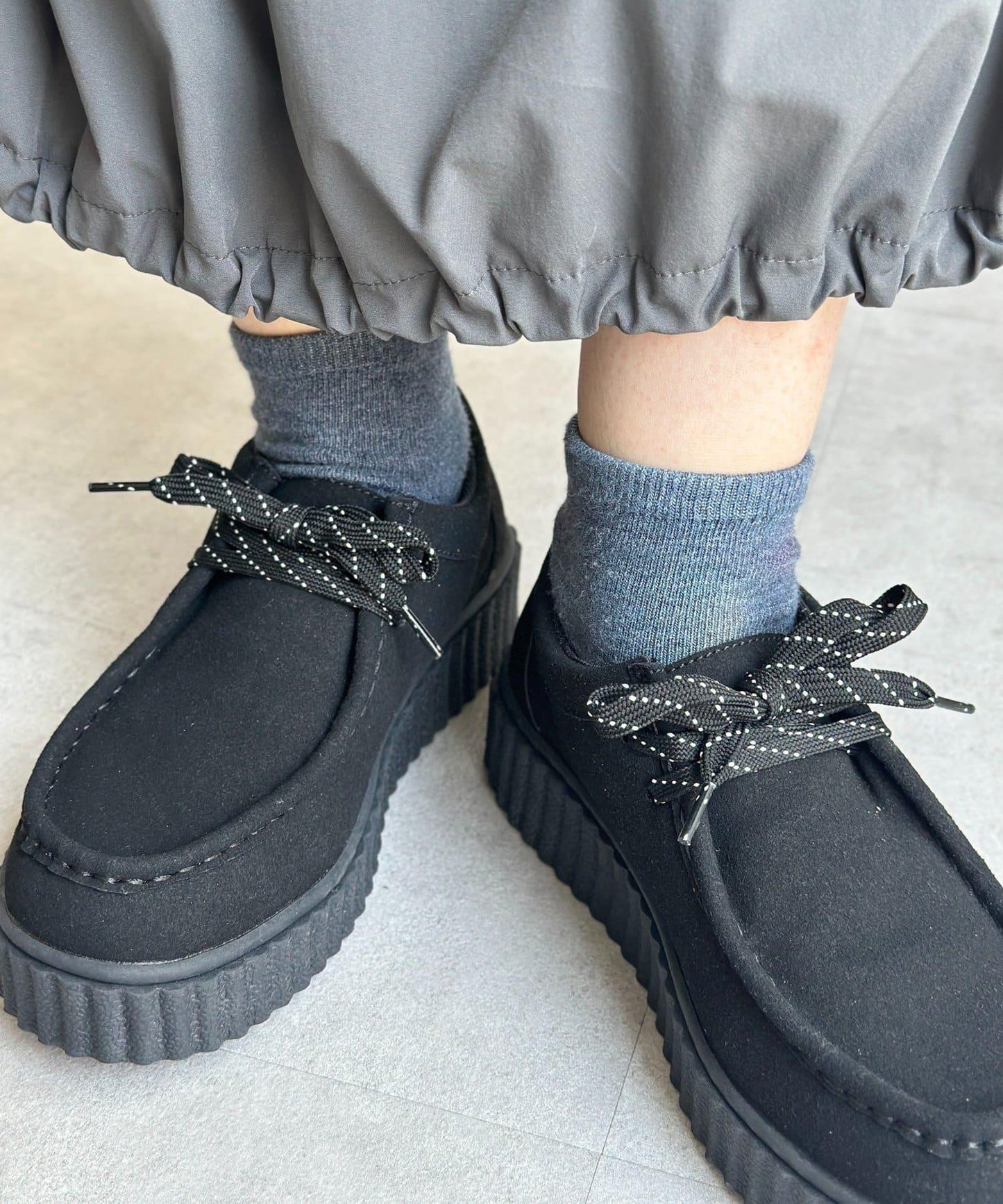 【U.S. POLO ASSN.】厚底船鞋