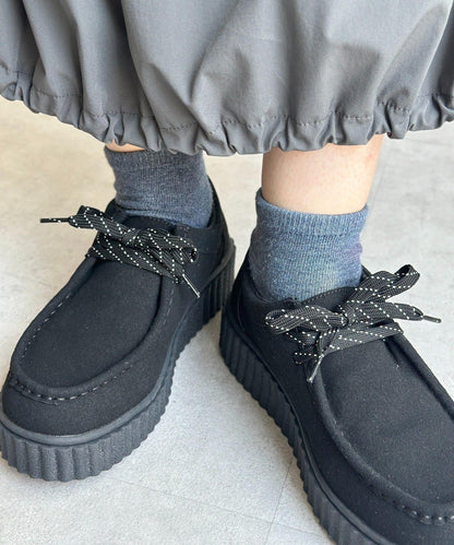 【U.S. POLO ASSN.】厚底船鞋