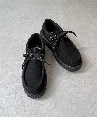 【U.S. POLO ASSN.】厚底船鞋