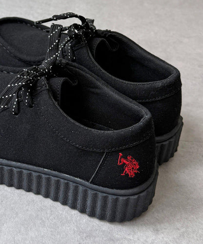 【U.S. POLO ASSN.】厚底船鞋