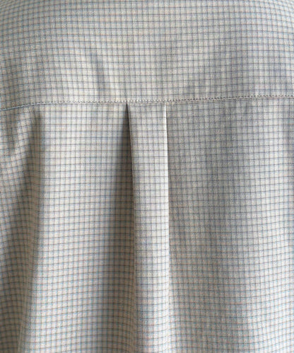 可拆卸格子襯衫