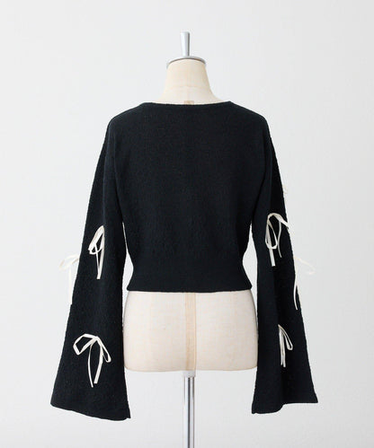 【Mode Ribbon Collection】蝴蝶結開衫