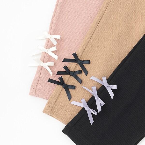 【ともパン】後襬荷葉邊下襬蝴蝶結褲