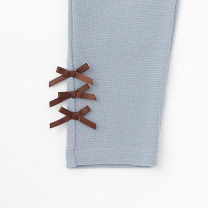 【ともパン】後襬荷葉邊下襬蝴蝶結褲