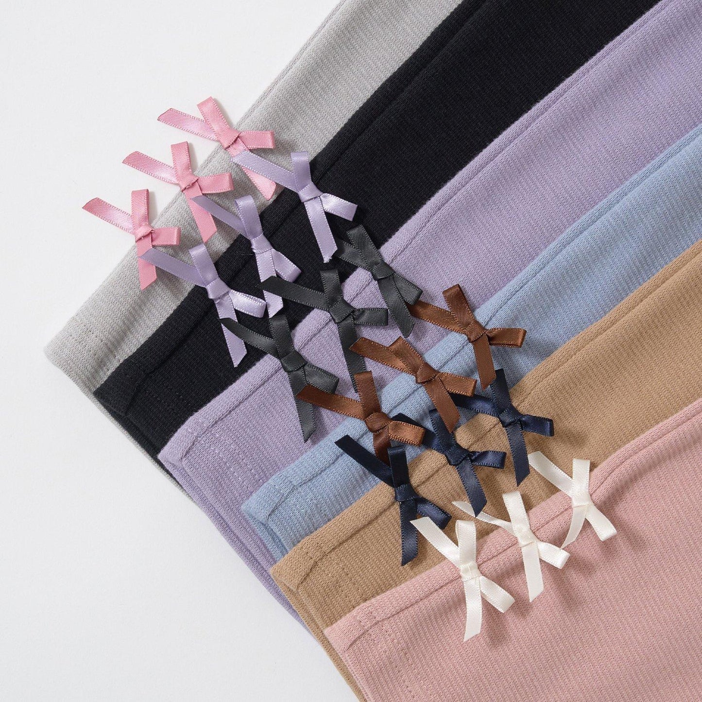 【ともパン】後襬荷葉邊下襬蝴蝶結褲