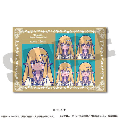 《葬送的芙莉蓮》證明寫真風貼紙 にゅ〜とろ 第1彈 K 塞莉艾