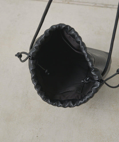 【復古/新色登場】仿皮綁帶袋