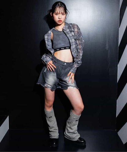 ひも付きレッグカバー