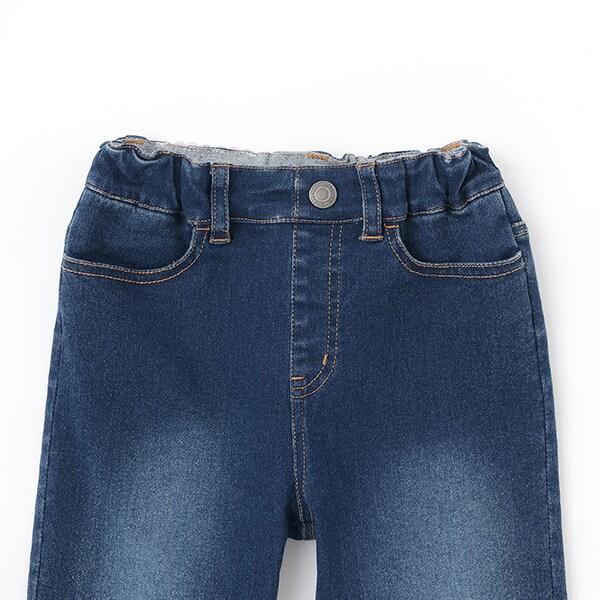 【修身剪裁】後開衩喇叭褲