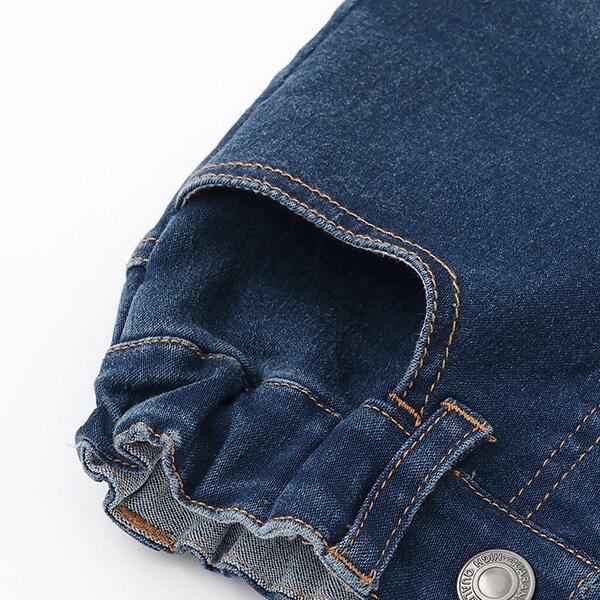 【修身剪裁】後開衩喇叭褲