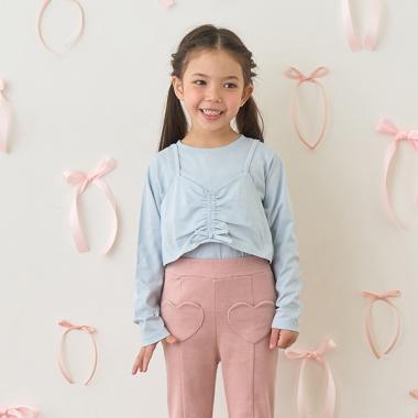 【軟棉】迷你吊帶&簡約T恤套裝