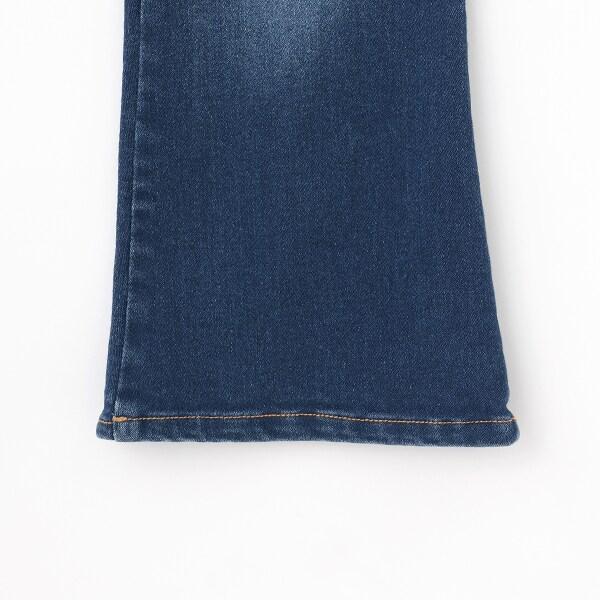 【修身剪裁】後開衩喇叭褲