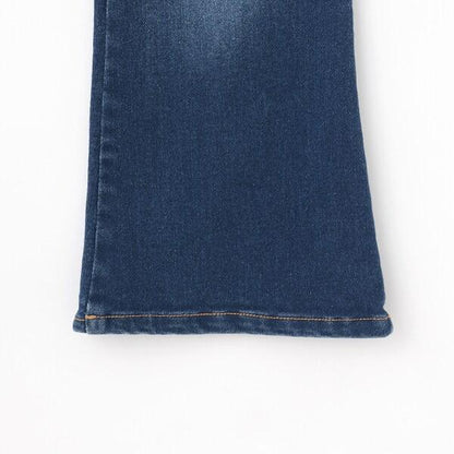 【修身剪裁】後開衩喇叭褲