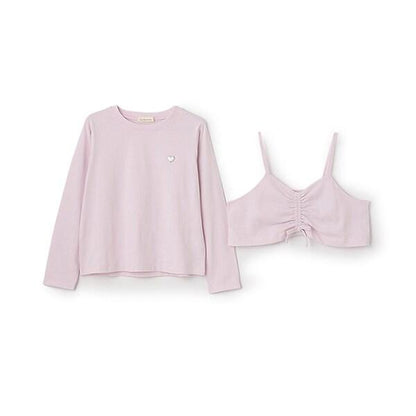 【軟棉】迷你吊帶&簡約T恤套裝