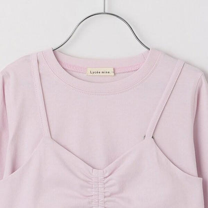 【軟棉】迷你吊帶&簡約T恤套裝