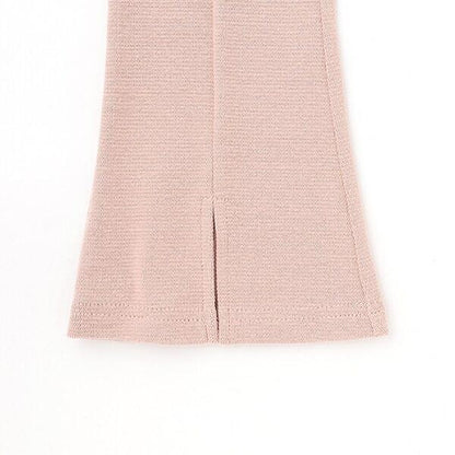 【ともパン】愛心口袋開衩喇叭褲