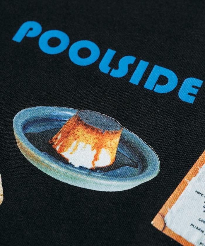 聯名 POOLSIDE COFFEE 食品 背面印花T恤