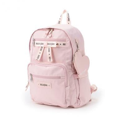 約21L 心形小包附帶蝴蝶結字母雙肩包