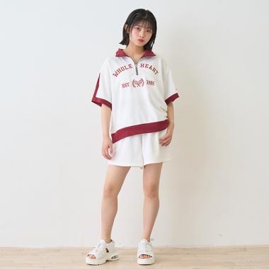 【LTXC】拼色拉鍊套裝