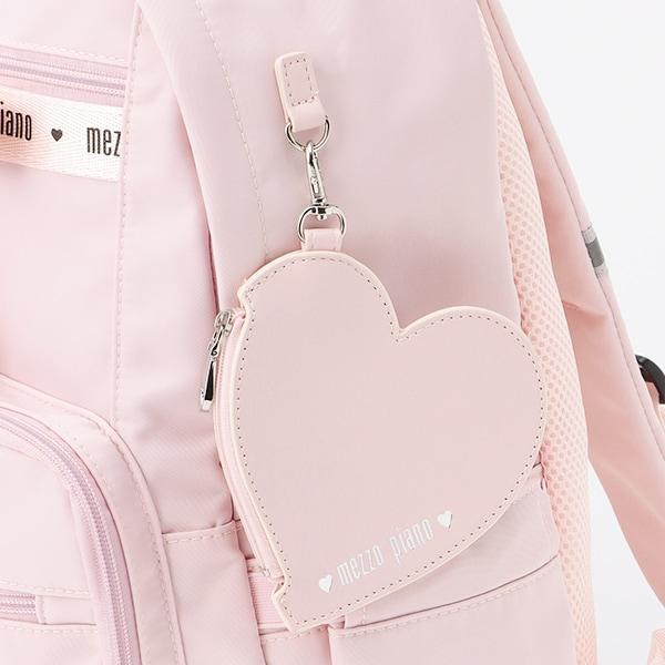 約21L 心形小包附帶蝴蝶結字母雙肩包