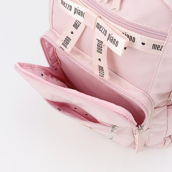 約21L 心形小包附帶蝴蝶結字母雙肩包