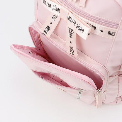 約21L 心形小包附帶蝴蝶結字母雙肩包