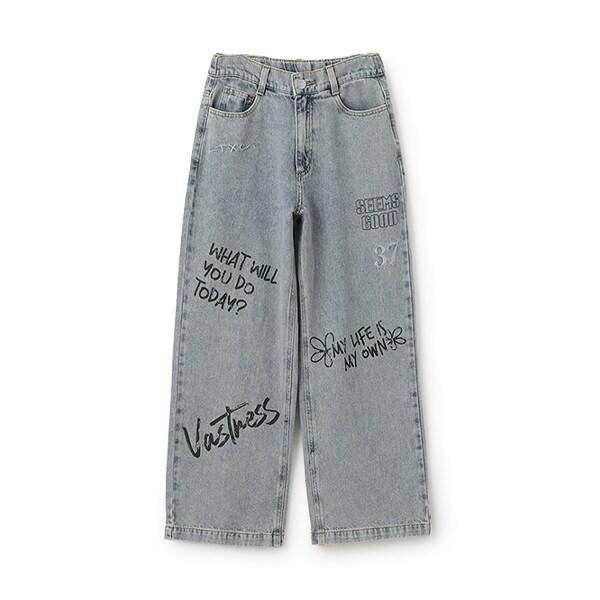 【LTXC】塗鴉牛仔褲
