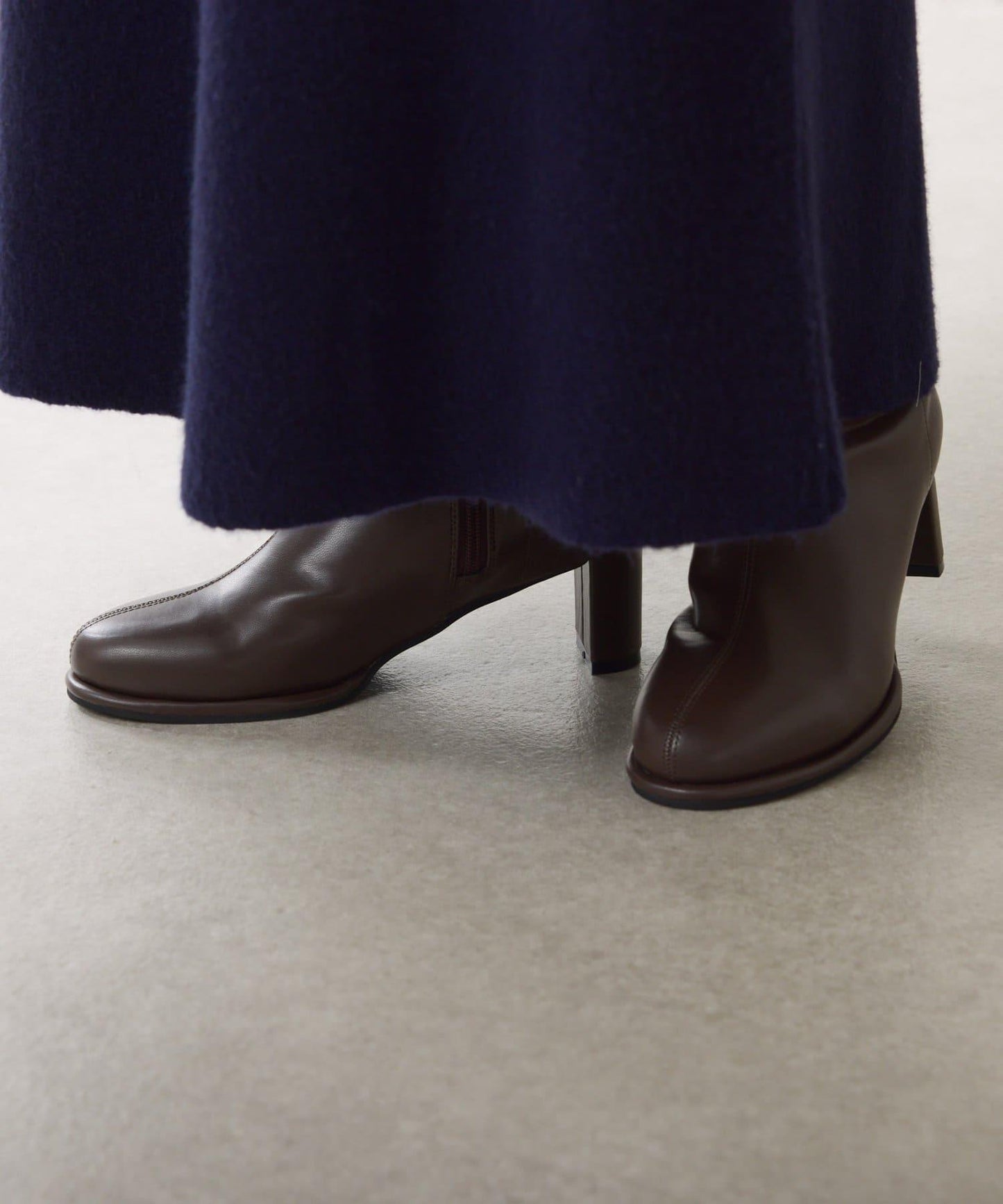 【PAPILLONNER/パピヨネ】ラウンドトゥーショートブーツ