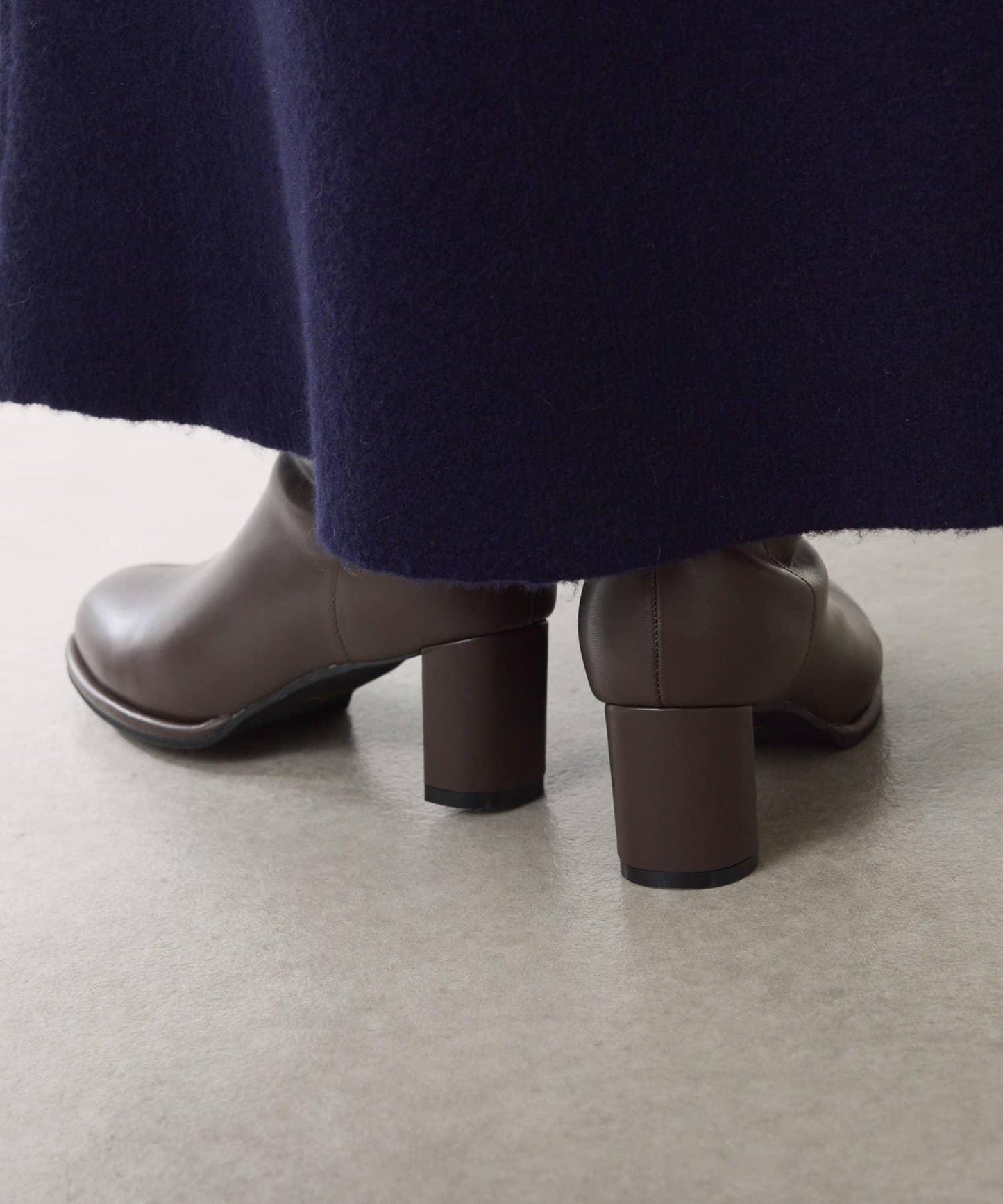 【PAPILLONNER/パピヨネ】ラウンドトゥーショートブーツ