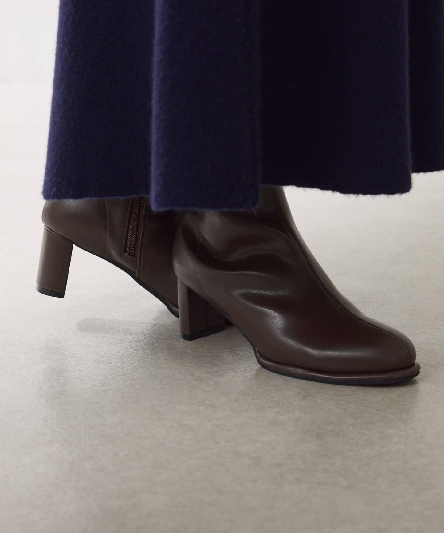 【PAPILLONNER/パピヨネ】ラウンドトゥーショートブーツ