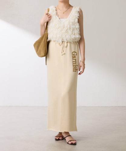 【ロングシーズン使える】クロップドニットベスト