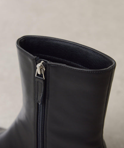 【PAPILLONNER/パピヨネ】ラウンドトゥーショートブーツ