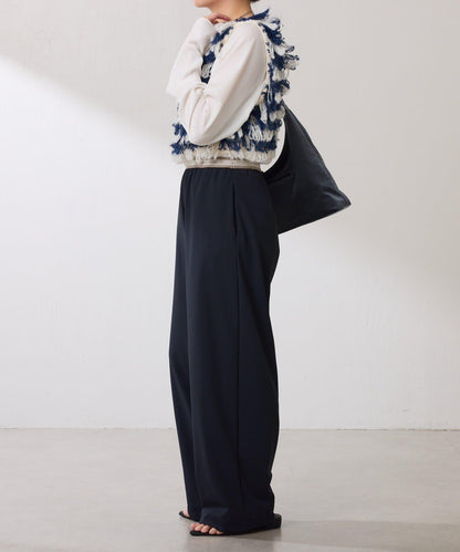 【ロングシーズン使える】クロップドニットベスト