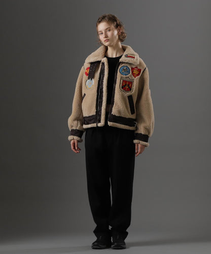 WOMAN RETORO BOA B-3 TOPGUN