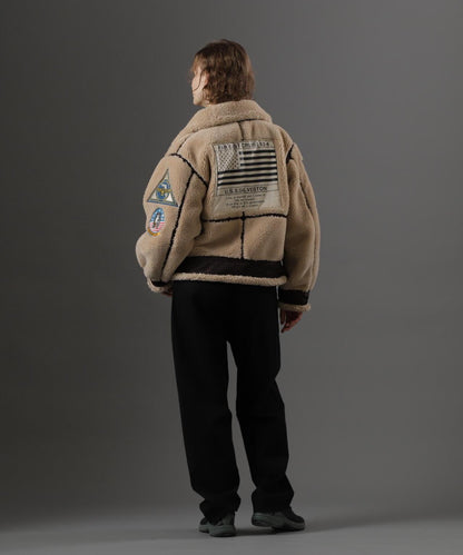 WOMAN RETORO BOA B-3 TOPGUN