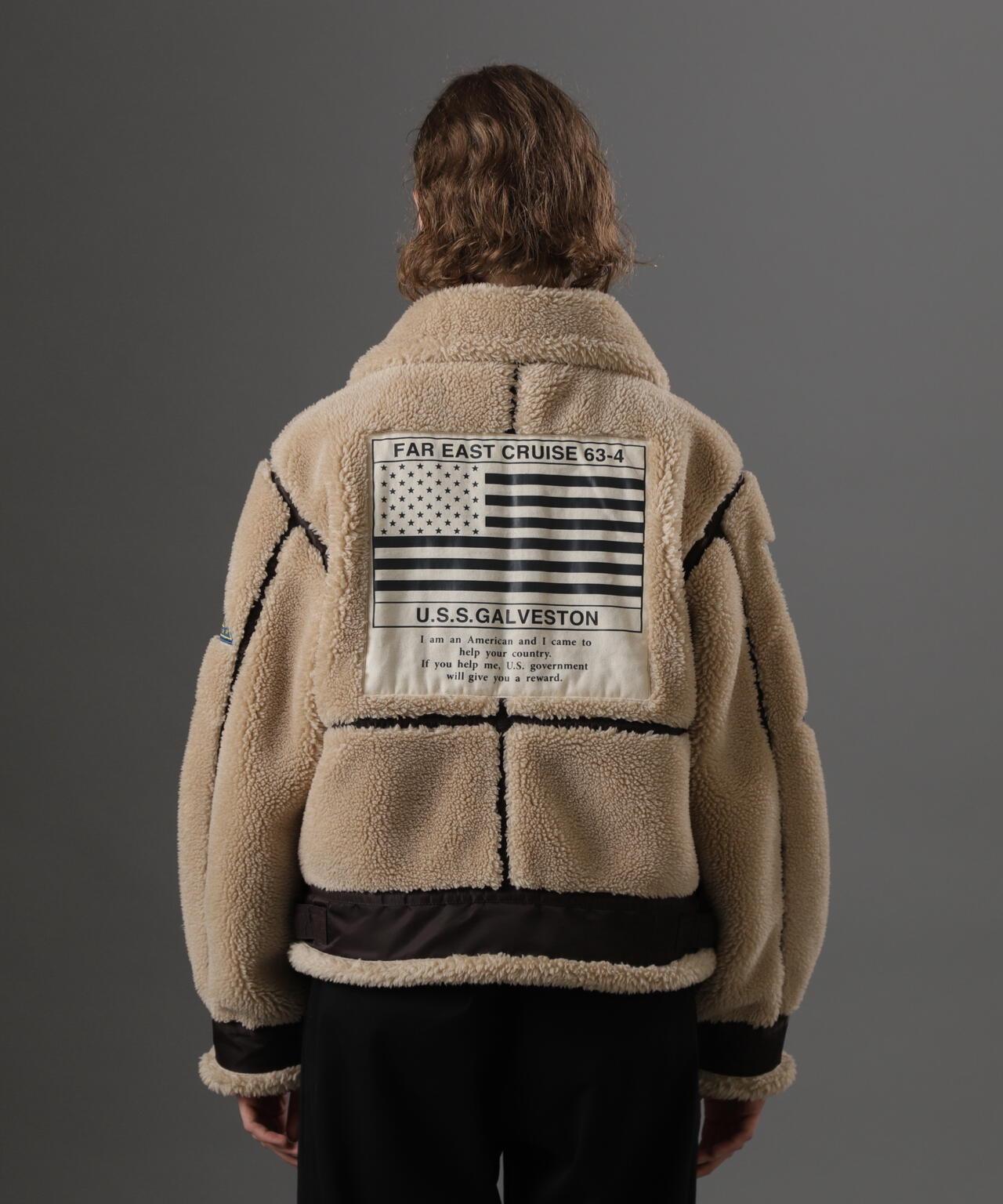 WOMAN RETORO BOA B-3 TOPGUN
