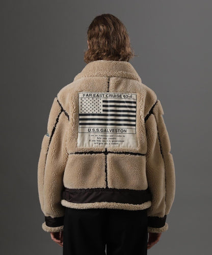 WOMAN RETORO BOA B-3 TOPGUN