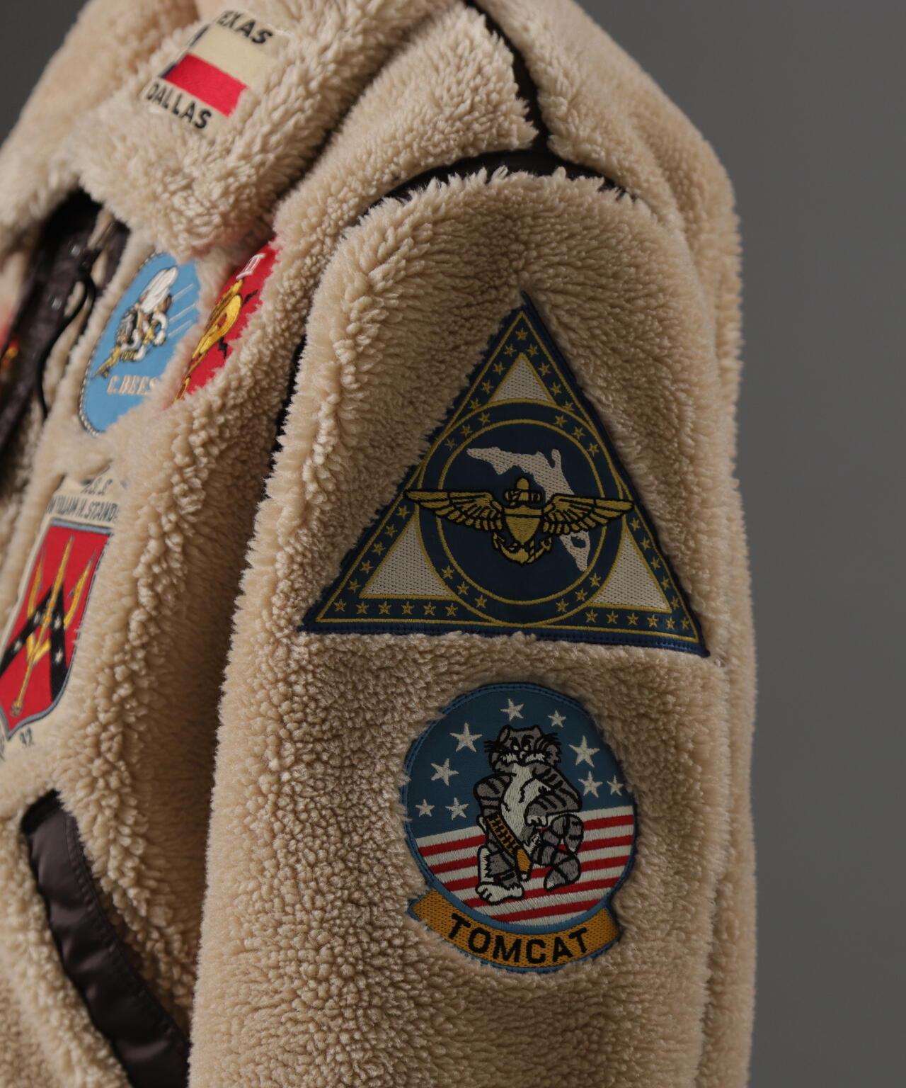 WOMAN RETORO BOA B-3 TOPGUN