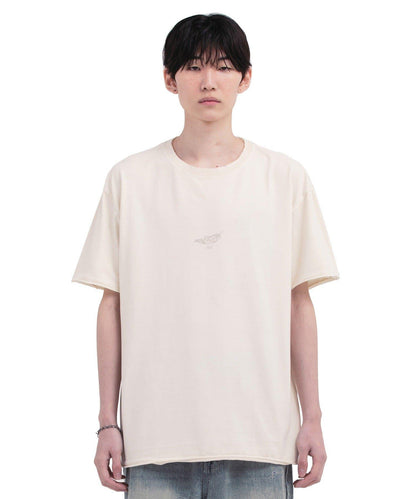 【DEFGARMENTS/デフガーメンツ】FEATHER BLUSH T-SHIRTS