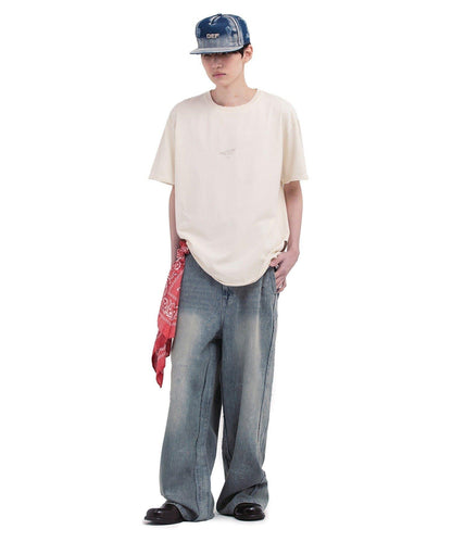 【DEFGARMENTS/デフガーメンツ】FEATHER BLUSH T-SHIRTS